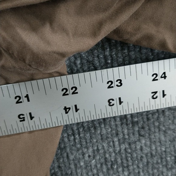 Eddie Bauer Women's Utility Jacket Brown Size XL Long Sleeve Cotton Pockets - Picture 12 of 12